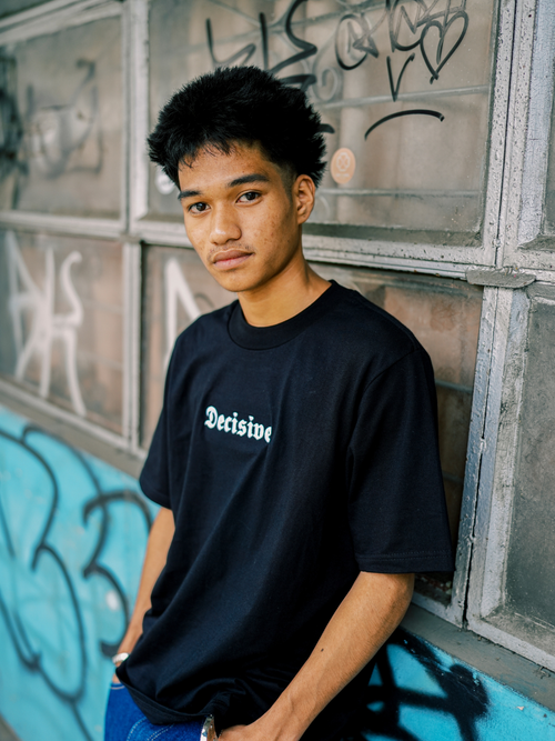 White OG Embroid Tee
